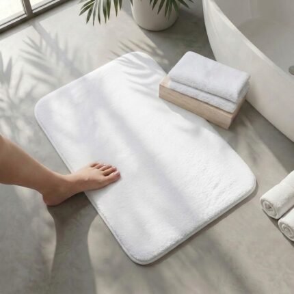 Buy Anti Skid Bath Rugs – Soft Cotton - Comfortia - Bathroom Mat