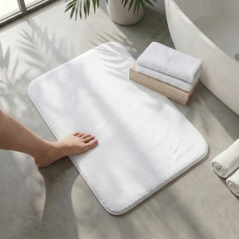 Buy Anti Skid Bath Rugs – Soft Cotton - Comfortia - Bathroom Mat